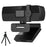 L57 Computer USB Webcam with Privacy Cover 4K HD Auto Focus Camera for Conference Live Streaming - Black - 1