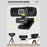 L57 Computer USB Webcam with Privacy Cover 4K HD Auto Focus Camera for Conference Live Streaming - Black - 7