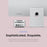 ORICO M4PRO MiniMate 1TB Desktop Hard Drive External SSD 40Gbps Read Write Speed for Windows  /  Linux  /  Mac  /  HarmonyOS  /  Android - White  /  UK Plug - 5