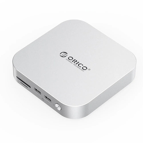 ORICO-M4Max 10Gbps 512GB MiniMate Desktop External SSD Multiple Ports TF / SD Card Slots - White  /  UK Plug - 1