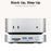 ORICO-M4Max 10Gbps 1TB MiniMate Desktop External SSD Multiple Ports TF / SD Card Slots - White  /  UK Plug - 2