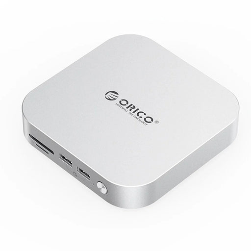 ORICO-M4Ultra 40Gbps 2TB MiniMate Desktop Expansion SSD Portable Solid State Drive with 360° Ventilation Holes - White  /  UK Plug - 1