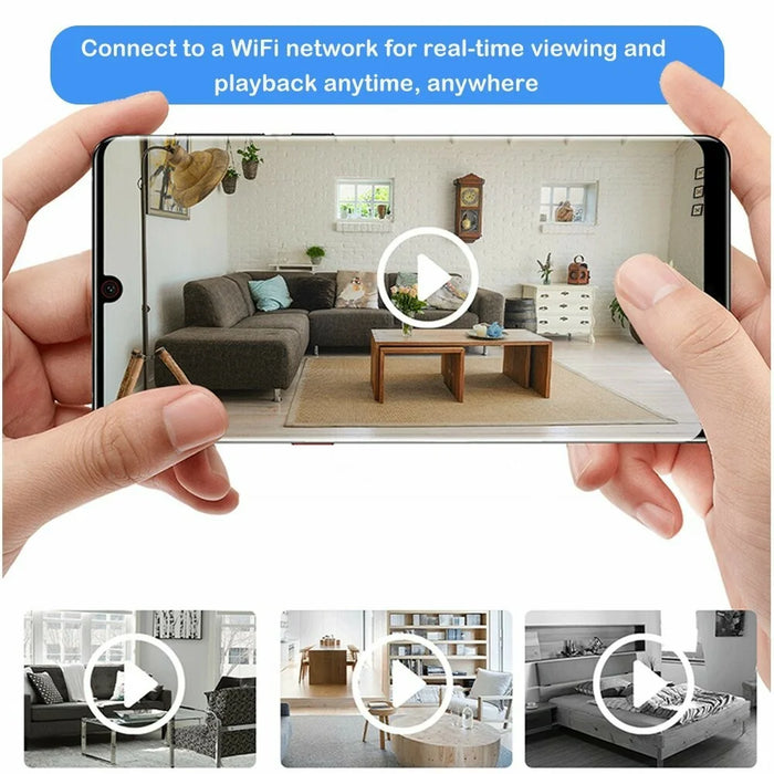 W2 Wireless WiFi Home Security Camera HD Night Vision Wide Angle Smart Surveillance IP Camera - 7