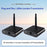 MEASY AU2410R2 802.11a / n 2.4GHz Wireless Audio Transmitter 100m Range Receiver Set (1 Transmitter + 1 Receiver ) Dual-End Volume Control - 3