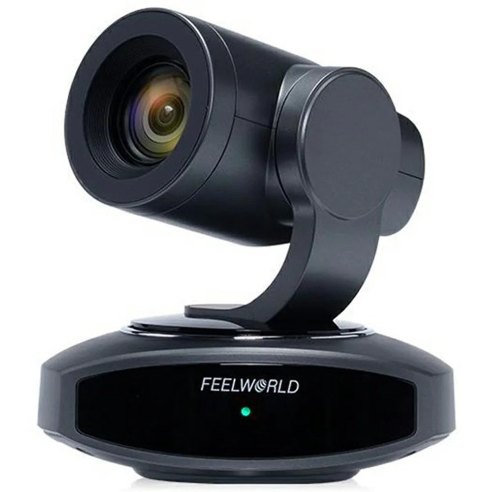 FEELWORLD 4K PTZ Camera 10X Optical Zoom 8.29MP CMOS Sensor with AI Human Tracking PoE HD  /  USB3.0  /  LAN Output for Live Streaming Video Conference - US Plug - 1