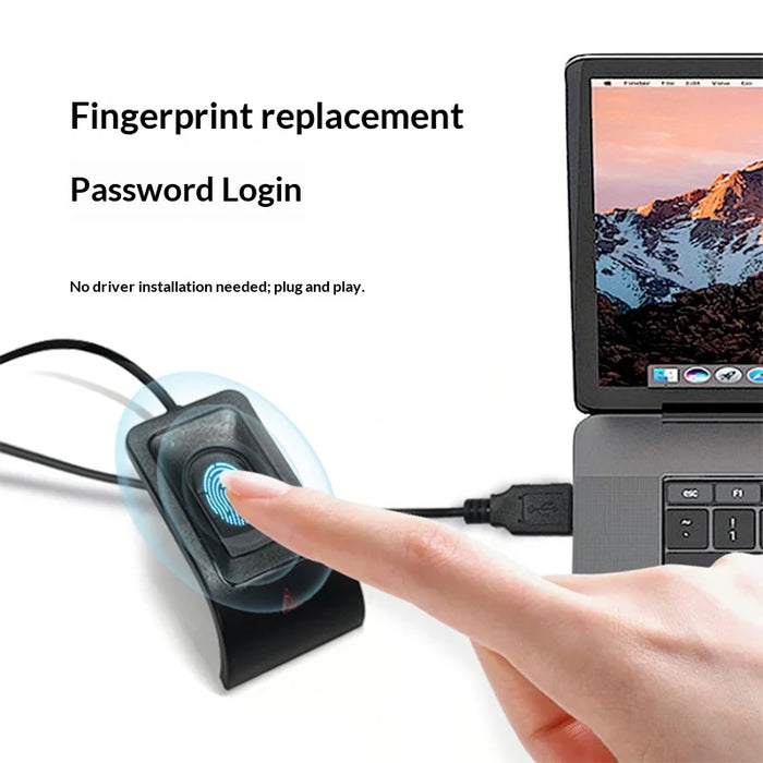 Biometric Fingerprint Login USB Reader Device for Windows Hello Quick Login Scanner Module - USB Interface - 5
