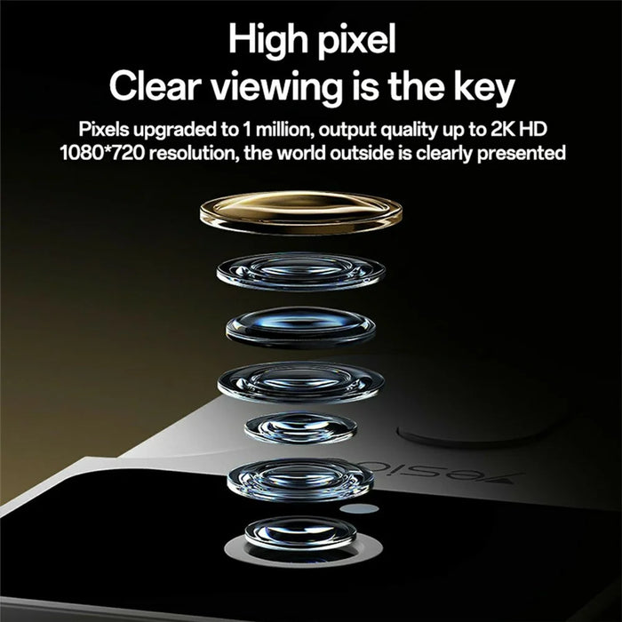 YESIDO KM27 2.4G Wireless Video Doorbell with Visual Two-Way Chat  /  Night Vision for Home - 4