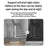 YESIDO KM27 2.4G Wireless Video Doorbell with Visual Two-Way Chat  /  Night Vision for Home - 5