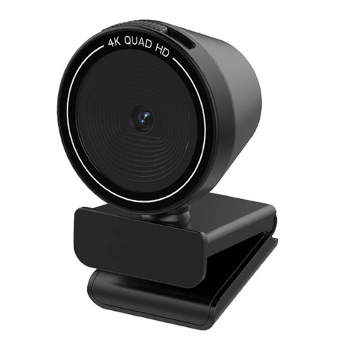 L5311 4K Ultra HD Computer Webcam without Remote Control Type-C Interface Auto Focus Camera with Rotating Base - Black - 1