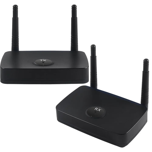 MEASY AM1880 800m Range Wireless Display Adapter HD / VGA Dual Output 1080P 60Hz Transmitter and Receiver Set - EU Plug - 1