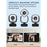 L50 4K Webcam AI Auto Focus Camera USB with Remote Control for Video Conference Live Streaming - Black - 7