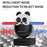 L59D 4K HD Dual Lens Camera Auto Focus Computer Webcam with Remote Control for Video Calls - White - 4