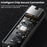 TOOCKI Type-C USB 2.0 Ethernet Adapter 100Mbps Driver Free LED Ethernet Converter for Laptop Switch - Black  / USB - 3