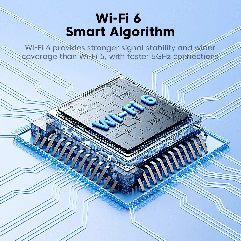TOOCKI TB07 900Mbps USB WiFi 6 Adapter Bluetooth-compatible 5.4 Driver-Free Wireless Network Card with High Gain Antena - 4