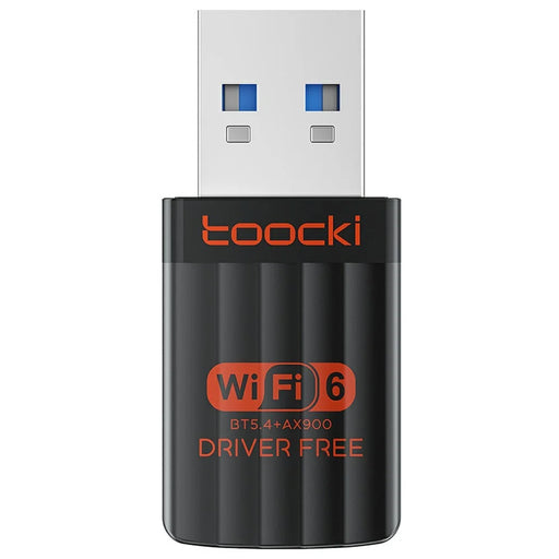 TOOCKI TB08 900Mbps Dual Band WiFi 6 USB Adapter Bluetooth-compatible 5.4 Wireless Driver Free Network Card - 2