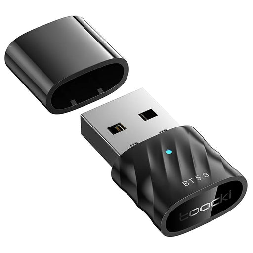 TOOCKI TQ-BT03A USB Bluetooth-compatible 5.3 Adapter 20M Range 7 Devices Connect Wireless Adapter for PC Laptop - 1