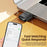 TOOCKI TQ-BT03A USB Bluetooth-compatible 6.0 Adapter 20M Range 7 Devices Wireless Adapter for Desktop PC Laptop - 5
