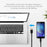 Big Square Male to Type-C Nylon Braided Power Charging Cable for Lenovo Laptop 1.8m - 5