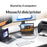 U4 USB 3.2 Gen1 4 Input 4 Output Switch Selector 10Gbps 4 Computers Share 4 USB Switcher Devices with Remote Control - EU Plug - 4