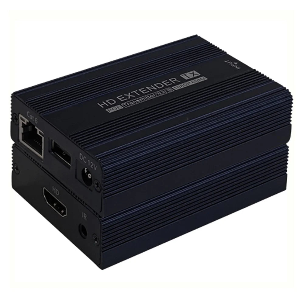 ET1815 150m Ethernet Cable KVM HD Extender for Remote Control (1 Transmitter+1 Receiver) - EU Plug - 2