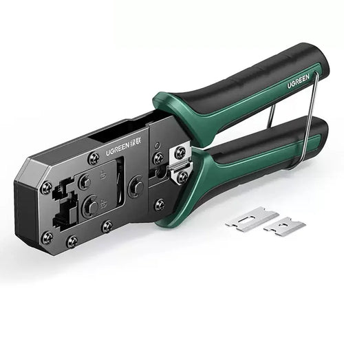 UGREEN NW136 Network Crimping Tool RJ45 / RJ11 Cable Stripper Cutter Crimping Pliers for CAT6 / 7 Ethernet LAN - 1