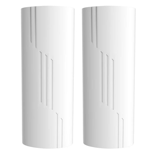 WB5830G 1 Pair 5.8G Wireless Bridge 5km Point to Point 300Mbps IP65 Waterproof Network Bridge for Outdoor Monitoring - US Plug - 1
