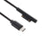 Type-C to 6Pin Nylon Notebook Power Adapter Cable 1.5m for Microsoft Surface Pro 3 / 4 / 5 / 6 - 2