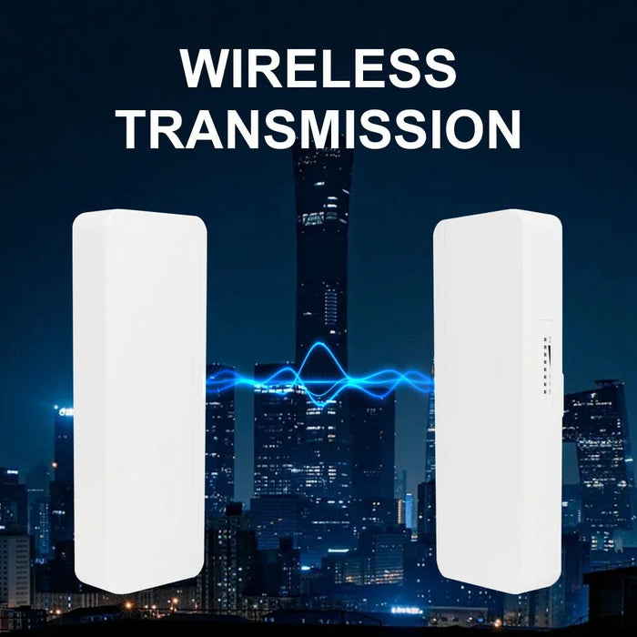WB5891F 1 Pair Wireless Bridge Point to Point 900Mbps 5km Long Distance Outdoor Gigabit WiFi Repeater Network Bridge - US Plug - 2