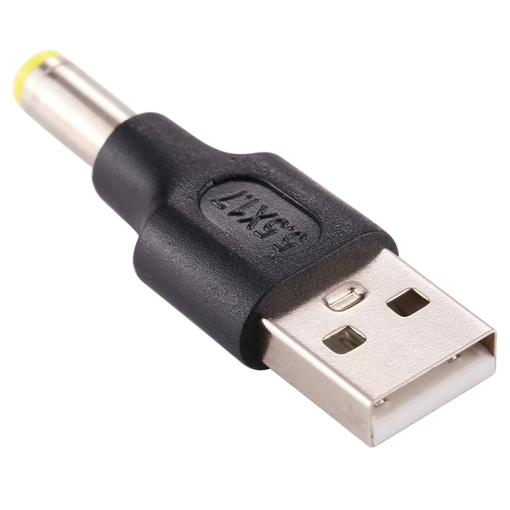 10Pcs DC Power Plug 5.5 x 1.7mm Male To USB 2.0 Male Adapter - 2