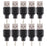10Pcs DC Power Plug 2.5 x 0.7mm Male To USB 2.0 Male Adapter - 1