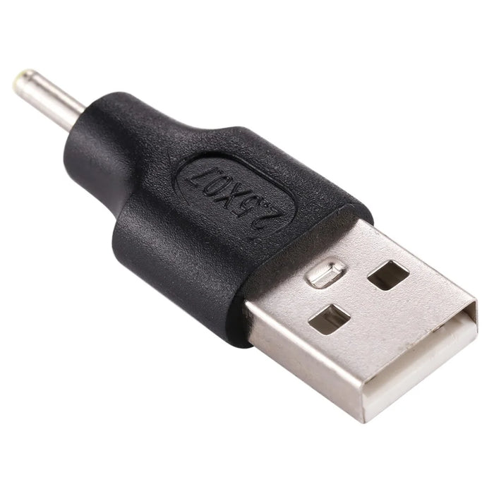 10Pcs DC Power Plug 2.5 x 0.7mm Male To USB 2.0 Male Adapter - 2
