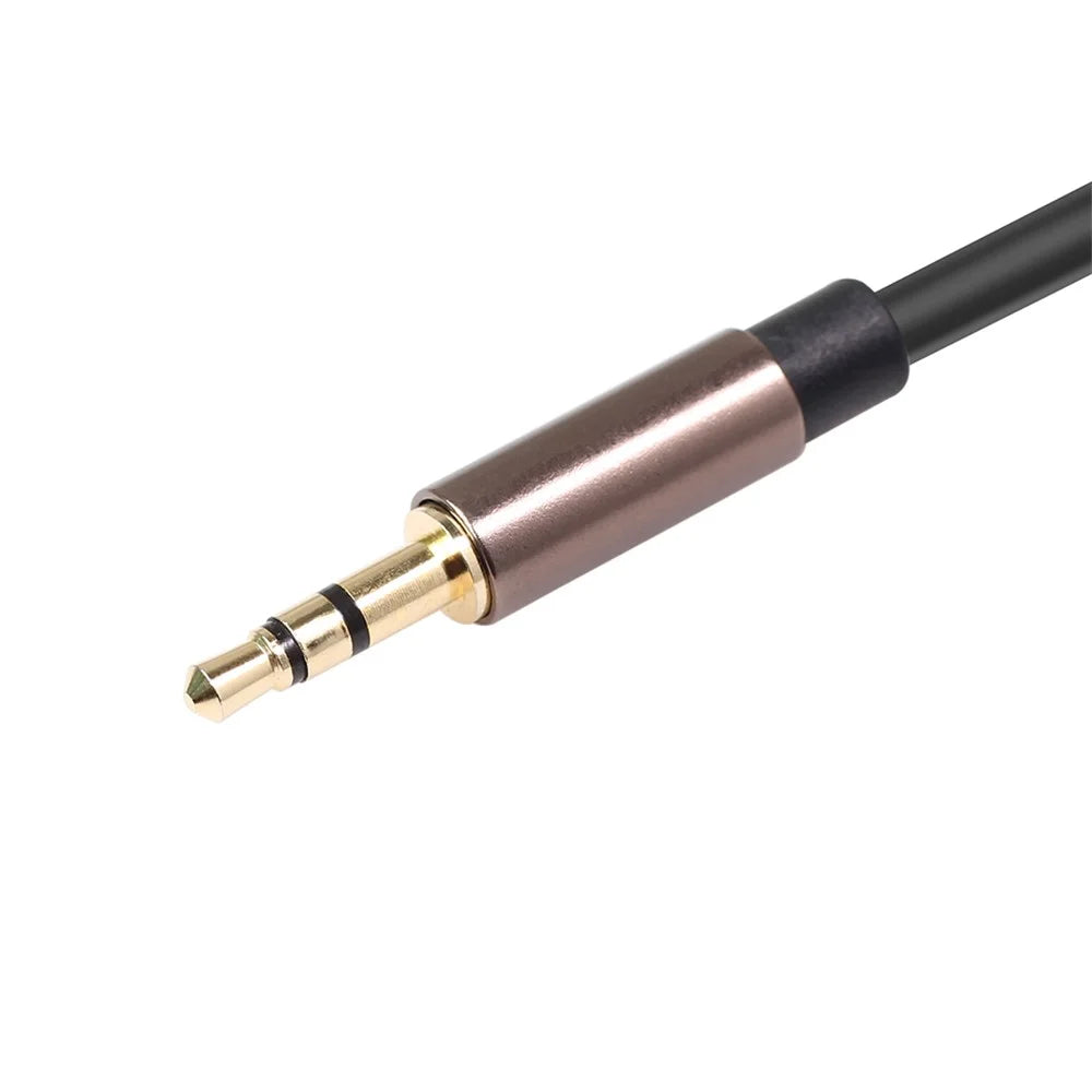 3.5mm Male to 2RCA Male Audio Cable 2 Meters - 5
