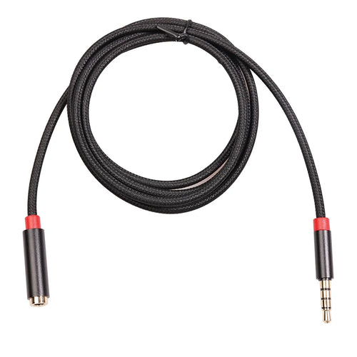 3.5mm Auxiliary Audio Cable 3.5mm Male to Female Stereo Extension Cord Support Mic Function 3696 - 1 Meter - 1