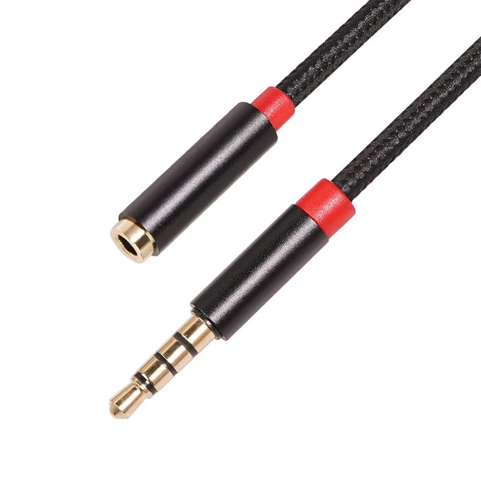 3.5mm Headset Extension Cable 3.5mm Male to Female Stereo Audio Cable Support Mic Function 3696 - 2 Meters - 4