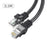 ESSAGER 0.5m Cat6 RJ45 Network LAN Cable Ethernet Cable Computer Patch Cord for Router - Round Wire - 1