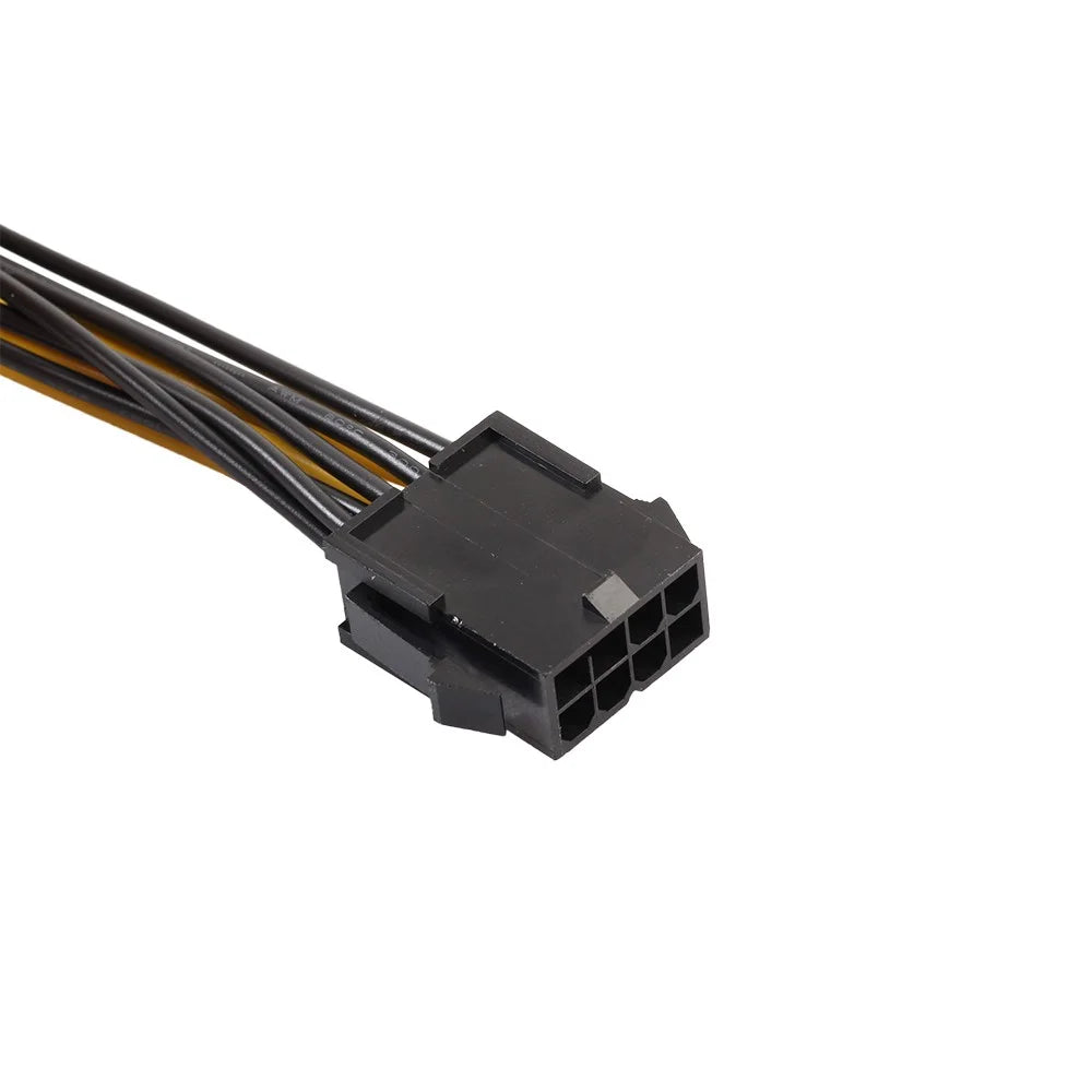 30cm PCI-Express PCIE 8Pin to Dual 8Pin Graphic Video Card Adapter Power Supply Cable - 3