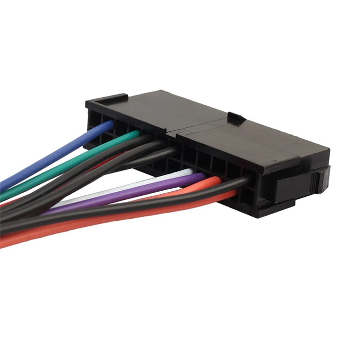 12Pin to 24Pin Computer Power Supply Converter Adapter Cable Wire Cables Connectors - 6