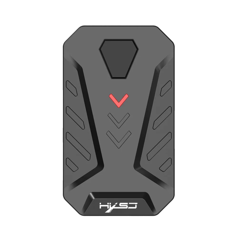 HXSJ P8 Wired Keyboard Mouse Converter Portable Mobile Gaming Keyboard and Mouse Adapter with 3 USB Ports for Android Phones - 2