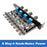 4Pin 3Pin 8 Way 4 Knob Computer Case Cooling Fan Hub Speed Controller Regulator Splitter Adapter (4-pin IDE Power Supply) - 3