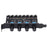 4Pin 3Pin 8 Way 4 Knob Computer Case Cooling Fan Hub Speed Controller Regulator Splitter Adapter (4-pin IDE Power Supply) - 6