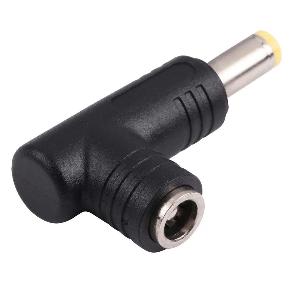 240W 5.5x2.1mm Male to 5.5x2.5mm Female Jack DC Power Connector Converter Elbow Plug Coupler - 2