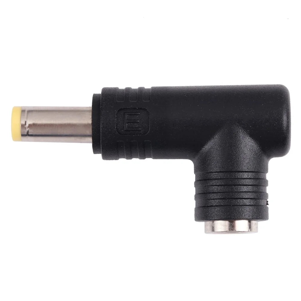 240W 5.5x2.1mm Male to 5.5x2.5mm Female Jack DC Power Connector Converter Elbow Plug Coupler - 3