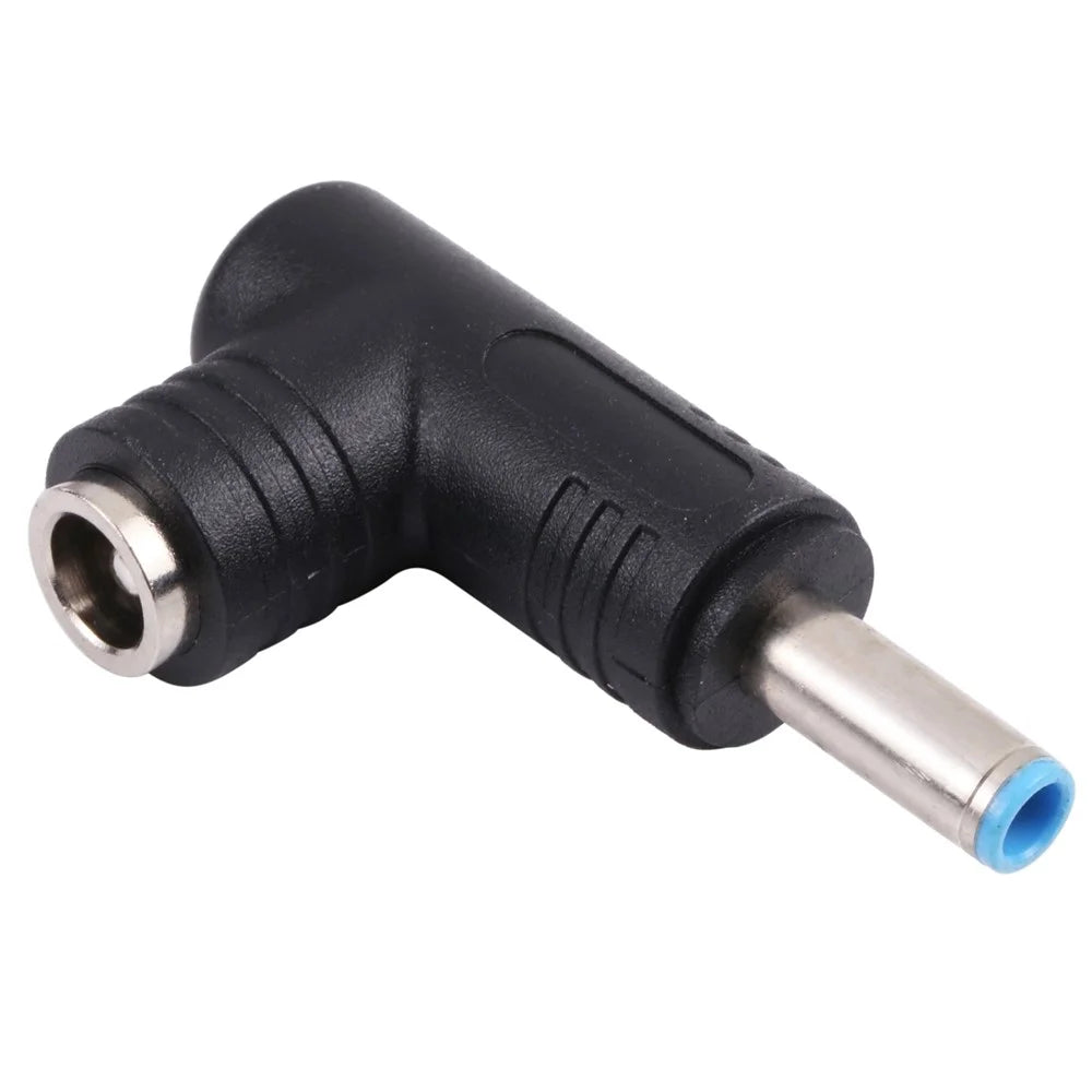 240W 4.5x3.0mm Male to 5.5x2.5mm Female DC Converter Plug and Play 90 Degree Adapter for HP Laptop - 1