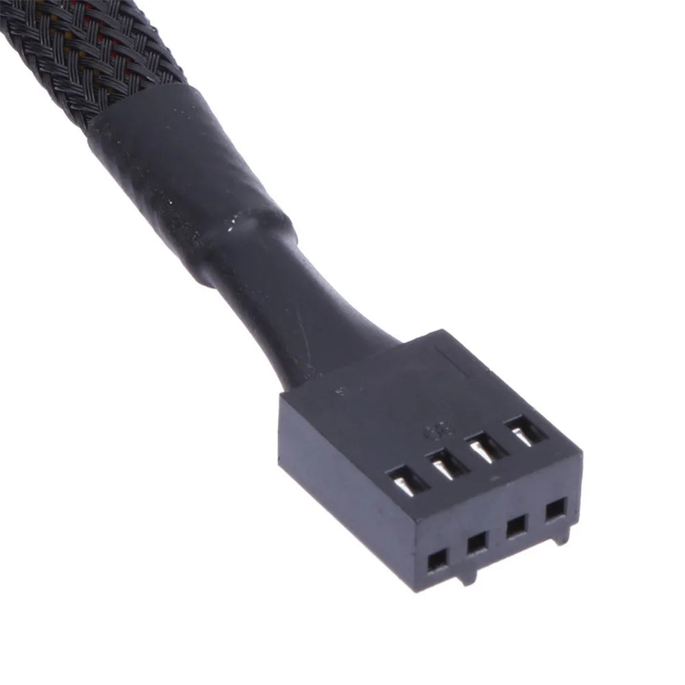 Desktop Computer CPU Chassis Fan 4-Pin PWM 1 to 5 Hub Adapter 3-Pin/4-Pin Cooling Fan Connector - 3