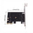 USB 3.0 PCI-E Expansion Card 2 Port USB3.0 Hub Internal 20-pin USB 3 to PCIE PCI Express Adapter Card - 4
