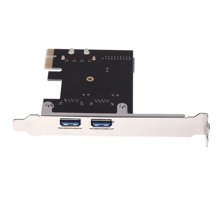 USB 3.0 PCI-E Expansion Card 2 Port USB3.0 Hub Internal 20-pin USB 3 to PCIE PCI Express Adapter Card - 6