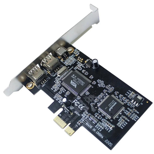 PCI-E 1X 1394 DV HDV HD Video Capture Card PCI-E to 1394 1394 Adapter Card Support DV/HDV/1440 x 1080 HD Camera - 1