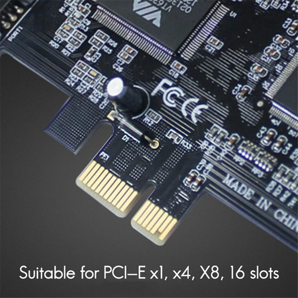 PCI-E 1X 1394 DV HDV HD Video Capture Card PCI-E to 1394 1394 Adapter Card Support DV/HDV/1440 x 1080 HD Camera - 6