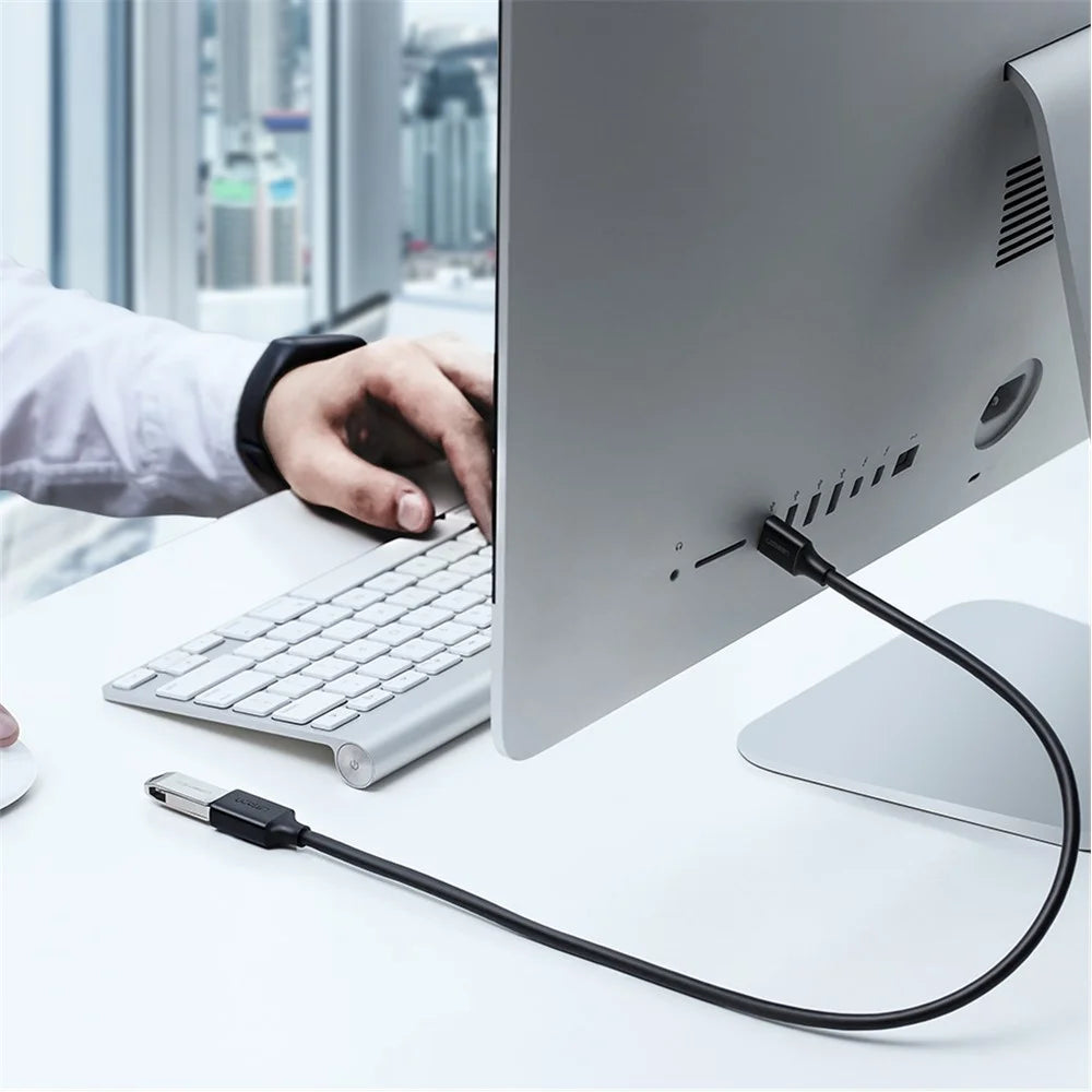 UGREEN 10368 1m USB 3.0 Extension Cable Male to Female High Speed Data Transfer for Webcam USB Keyboard USB Flash Drive - 7