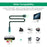 UGREEN 10374 10m USB Printer Cable with Amplifier Extender USB2.0 Male to USB B Male Printer Cord Support 480 Mbps Data Transfer Compatible with Mac/HP/Canon/Dell/Xerox/Samsung - 7